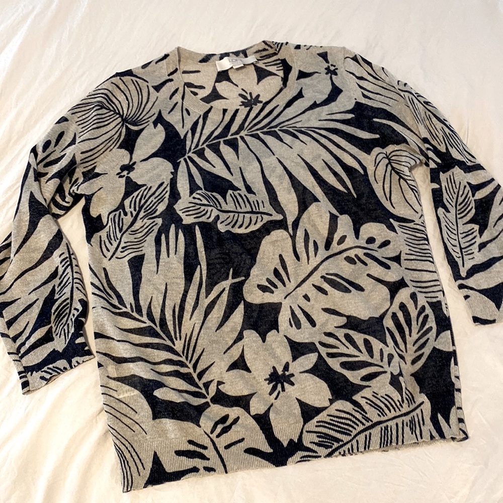 LOFT from Ann Taylor Italian yarn top